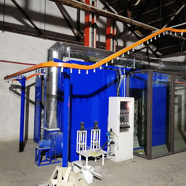 Teach toy automatic spray painting assembly line