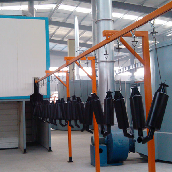 Automatic paint assembly line