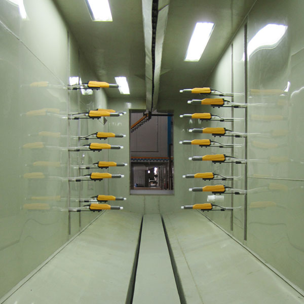 Fully automatic spray coating assembly line equipment