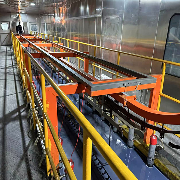 Chain electrophoresis assembly line